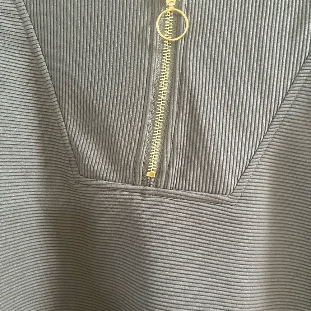 EFAN Ribbed Gray Jacket - Picture 5 of 5